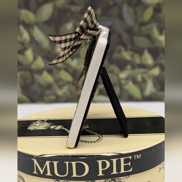 NIB - Mud Pie Toile Floral 2x3 Picture Frame - Picture 4 of 11